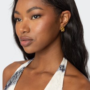 Abstract Square Studs