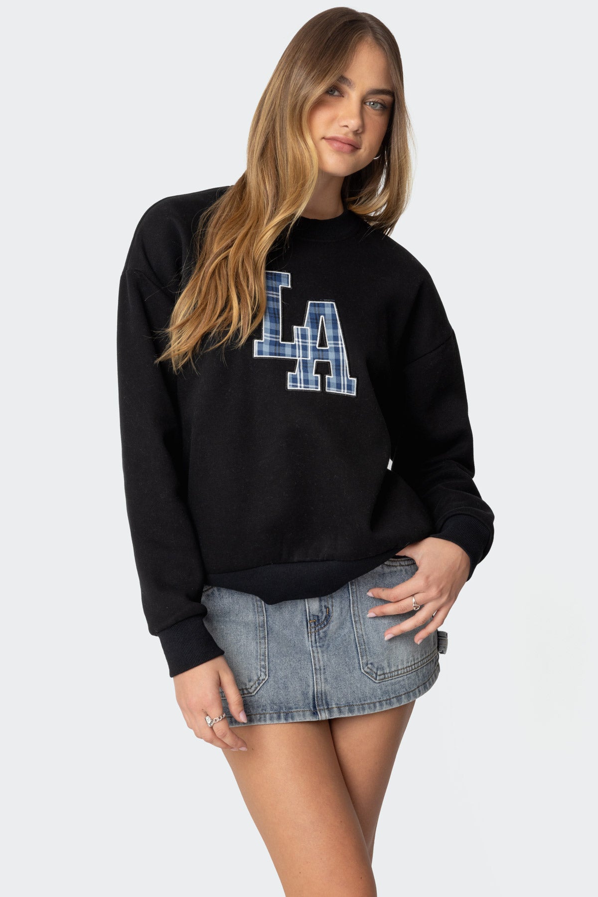 La Plaid Sweatshirt - Image 3