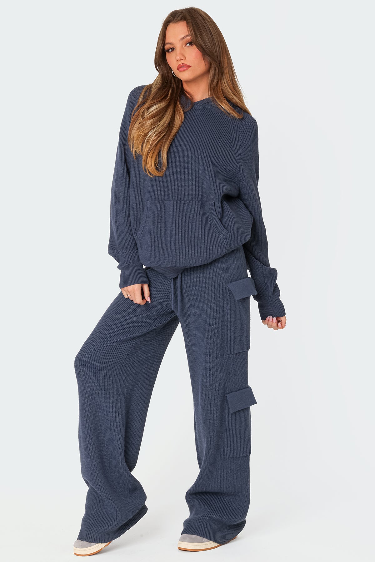 Wynter Oversized Knit Hoodie - Image 5