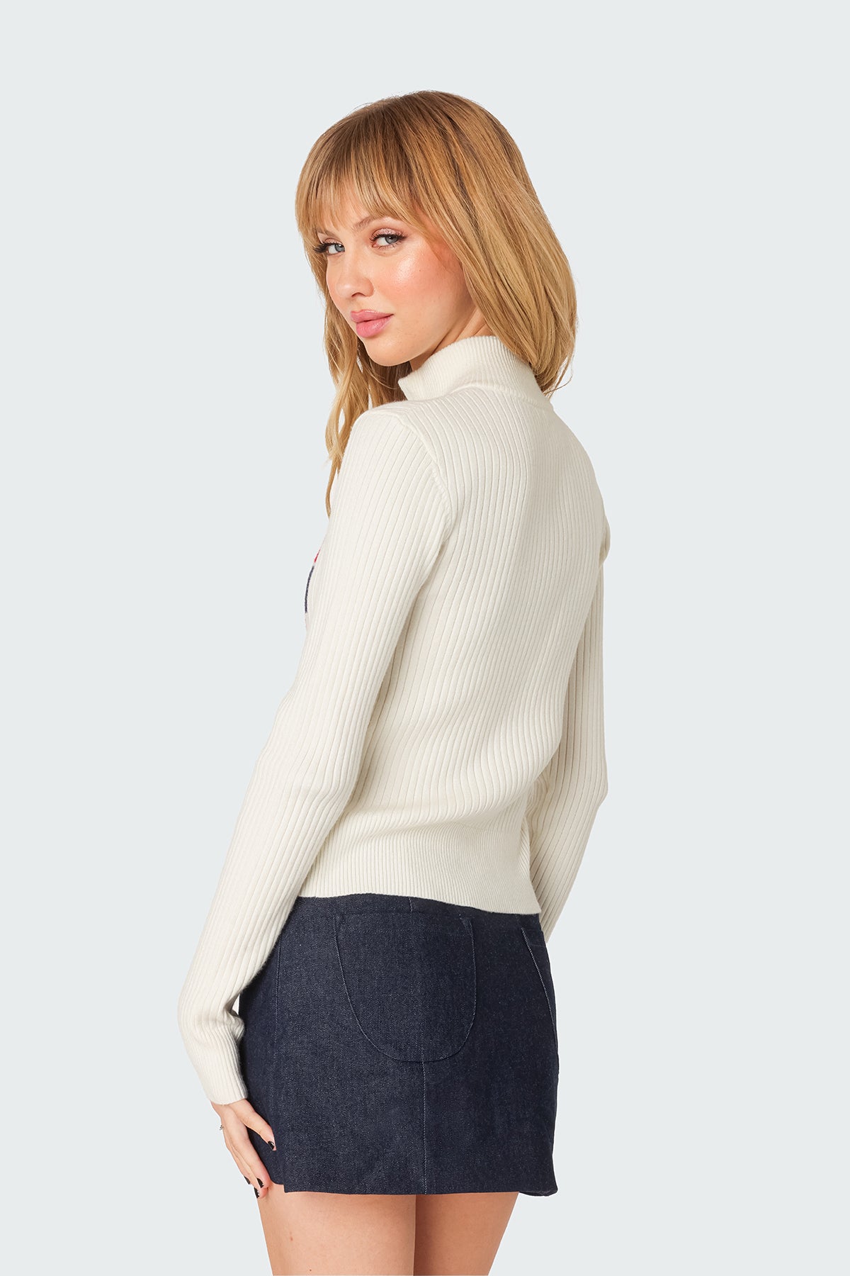 England Double Zip Cardigan - Image 4