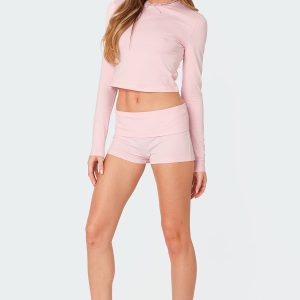 Meg Fold Over Shorts