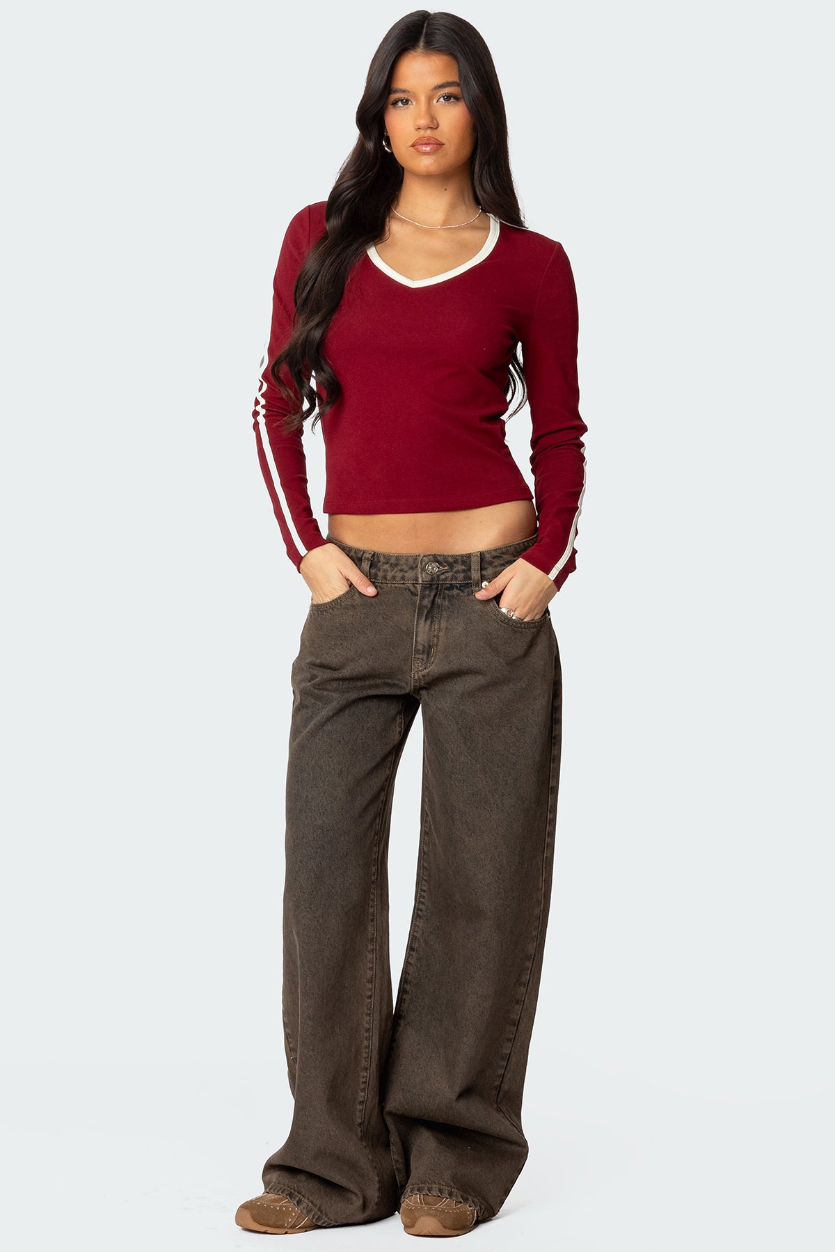Zahra Mud Wash Low Rise Jeans - Image 6