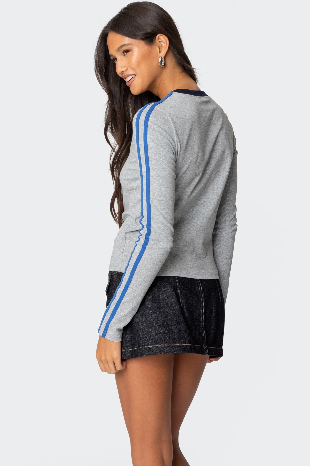 UK Contrast Stripe T Shirt - Image 5