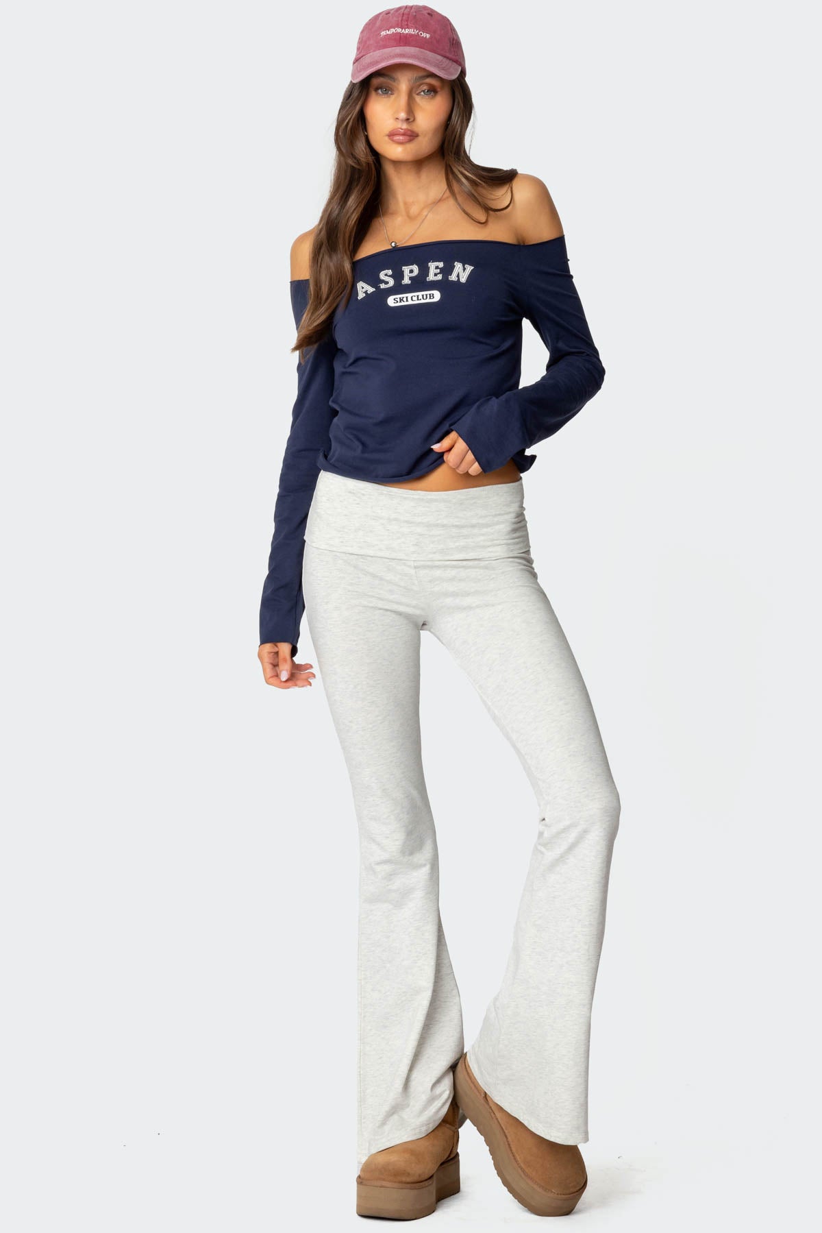 Aspen Ski Club Off Shoulder Top - Image 2