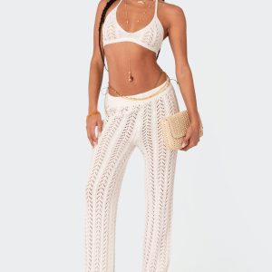 Hazel Crochet Pants