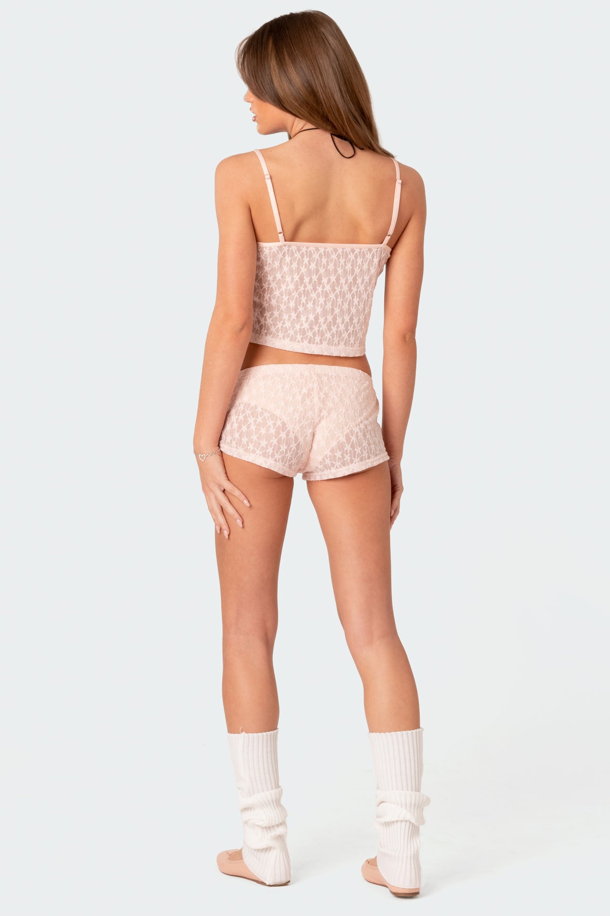 Starstruck Sheer Low Rise Micro Shorts - Image 3