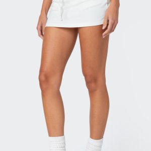 Bayside Slitted Micro Skort