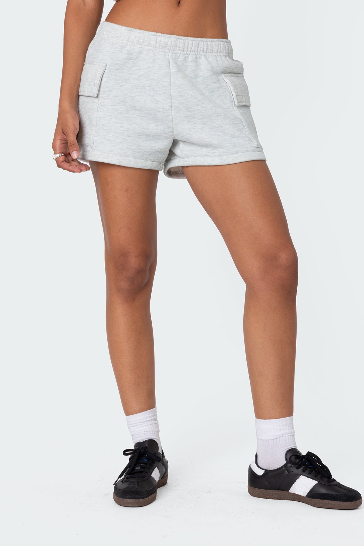 Garnet Cargo Sweat Shorts - Image 2