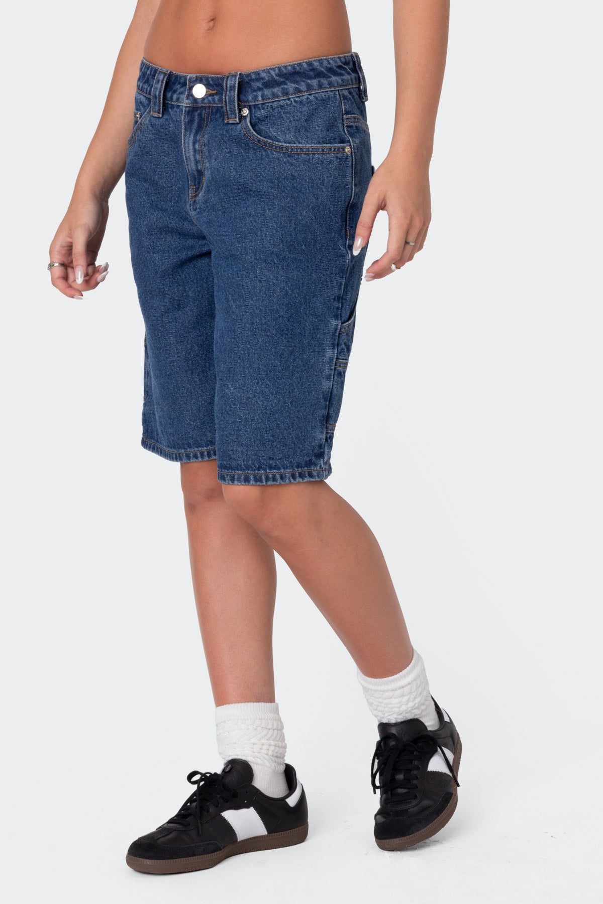 Stargirl Denim Bermuda Shorts - Image 3