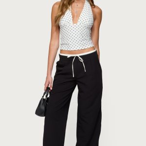 Peekaboo Drawstring Pants