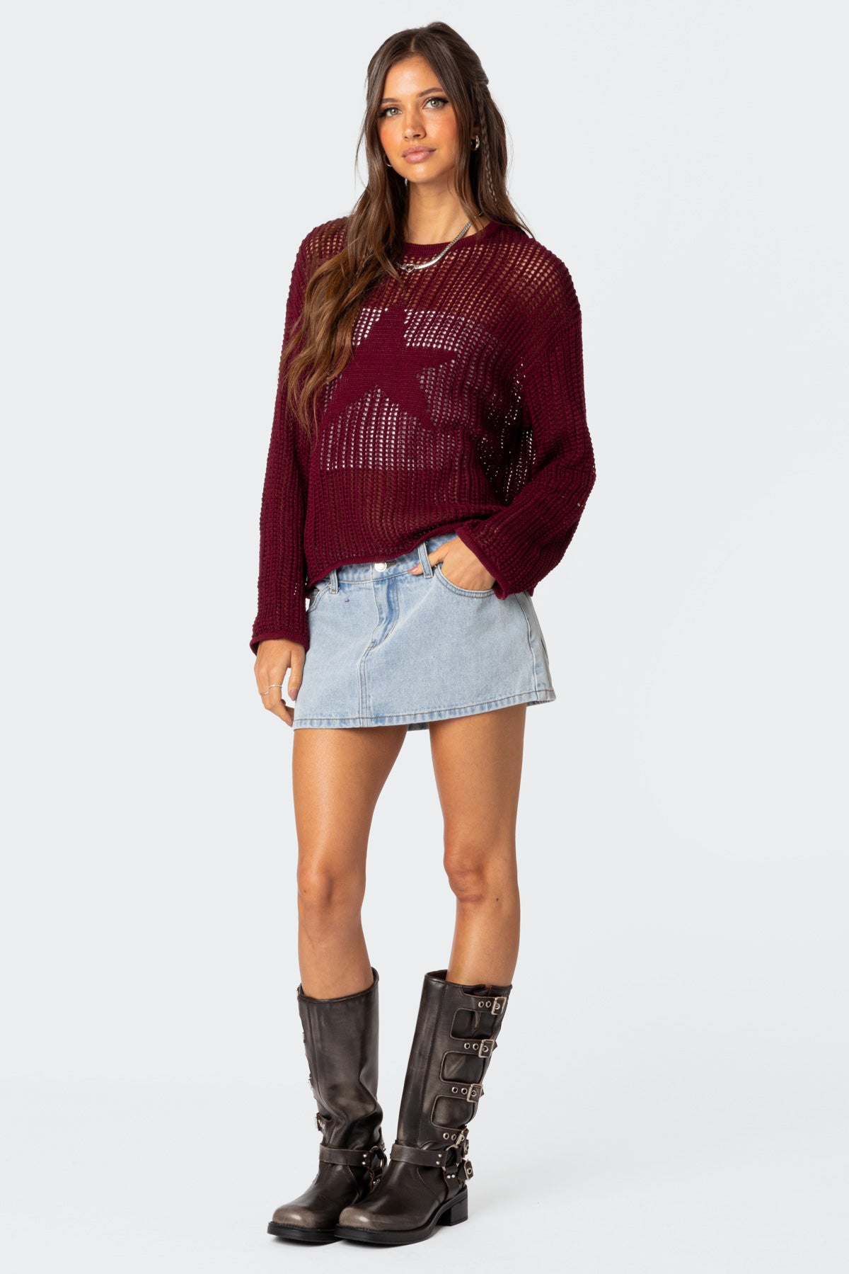 Seeing Stars Oversized Sweater - Image 5