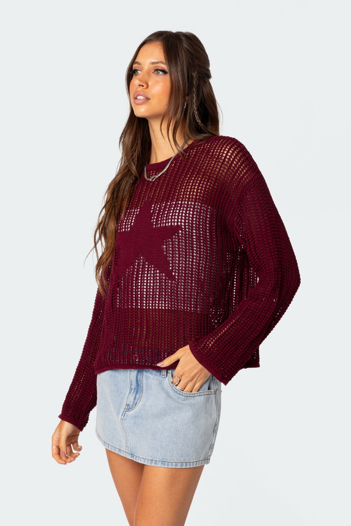 Seeing Stars Oversized Sweater - Image 3