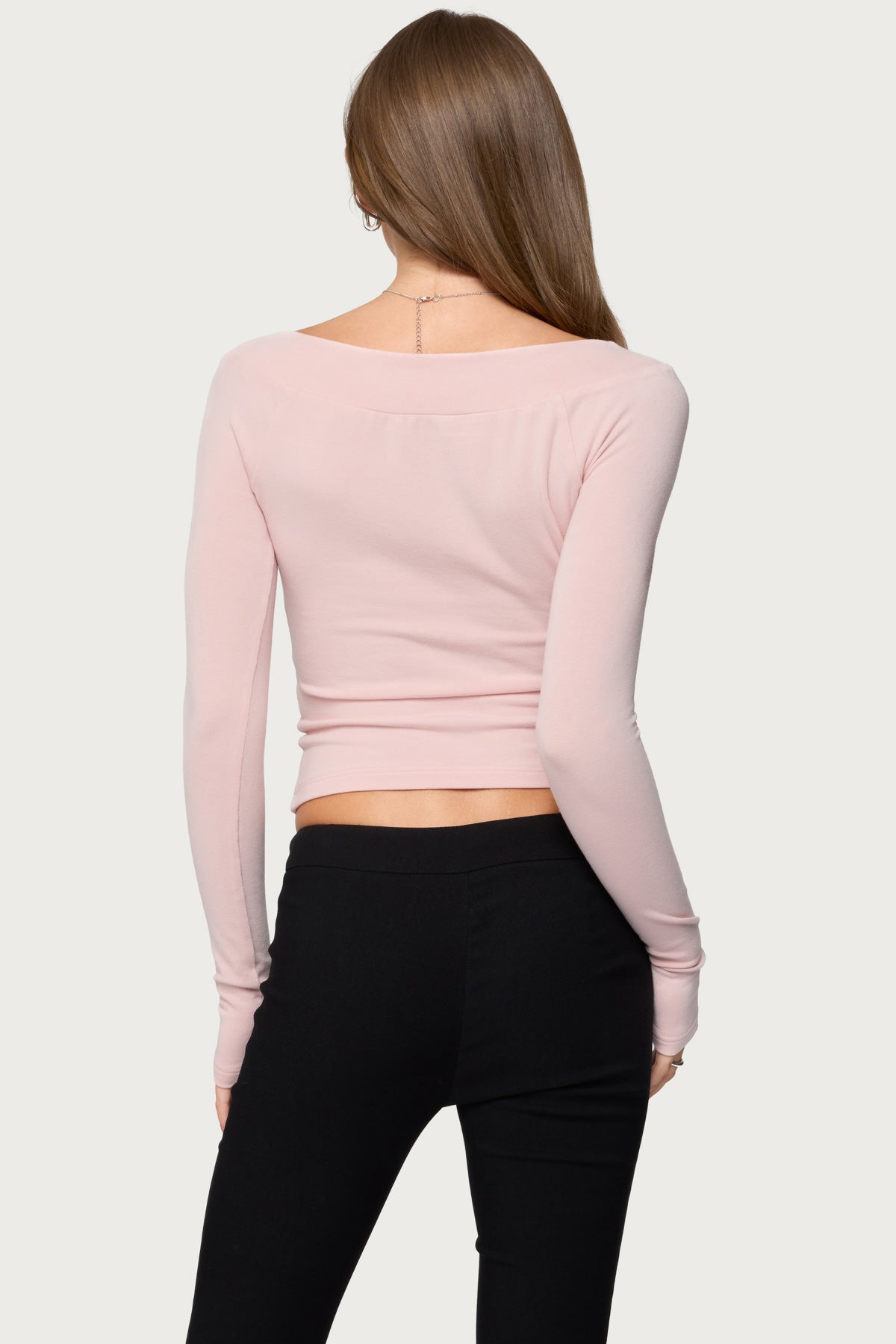Embry Boat Neck Raglan Top - Image 4