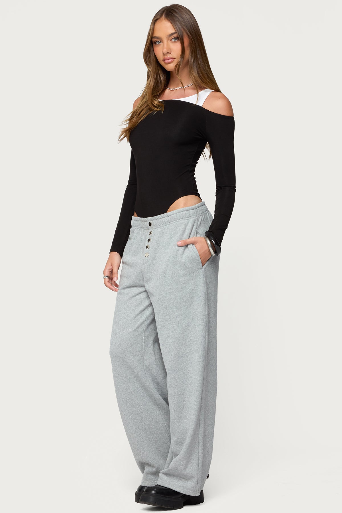 Lorelle Wide Leg Sweatpants - Image 3