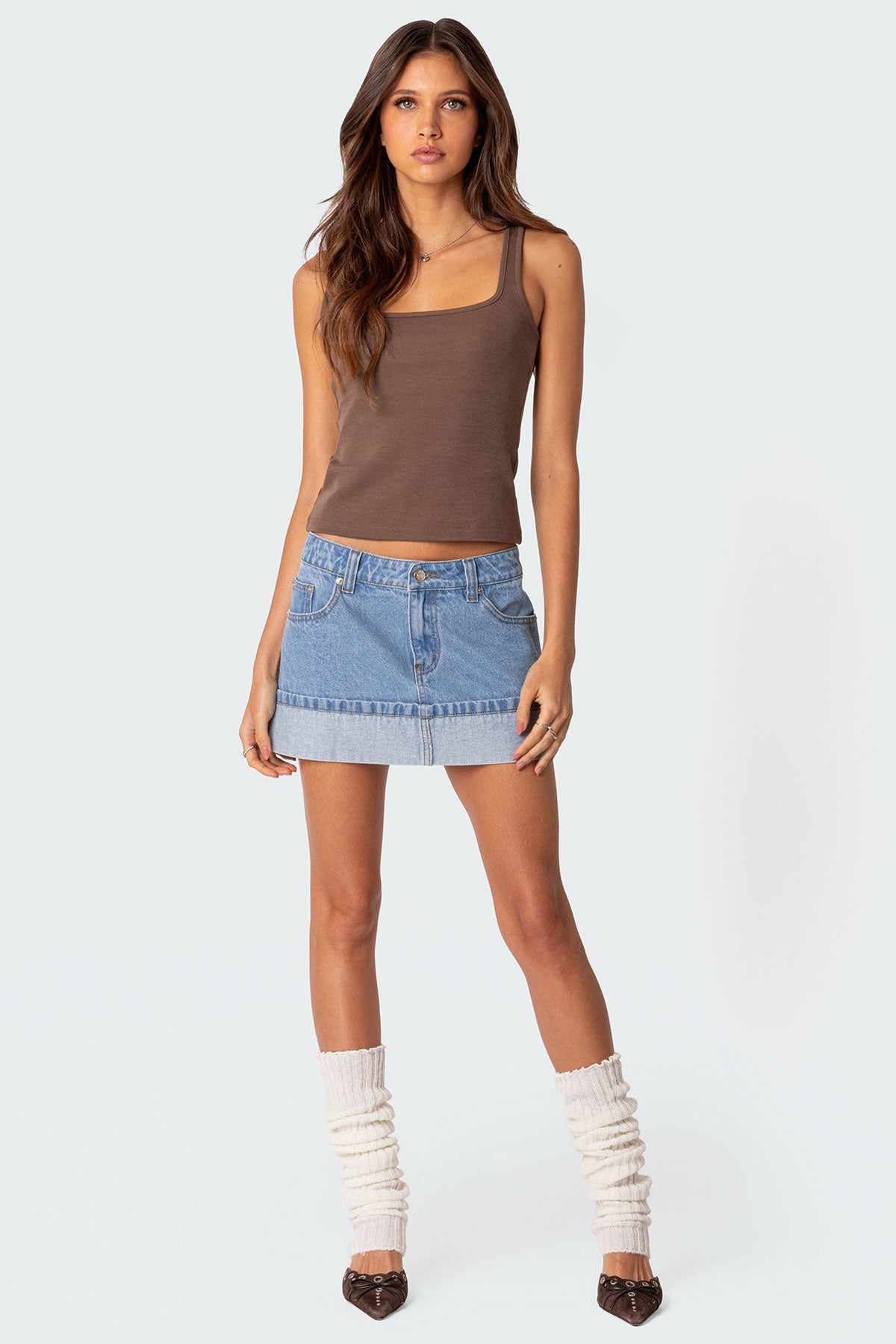 Square Neck Tank Top - Image 5