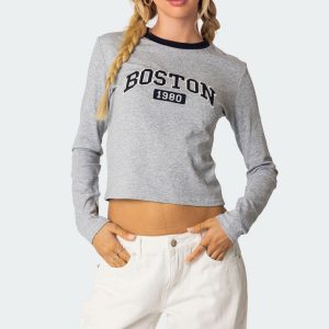 Boston Long Sleeve T Shirt