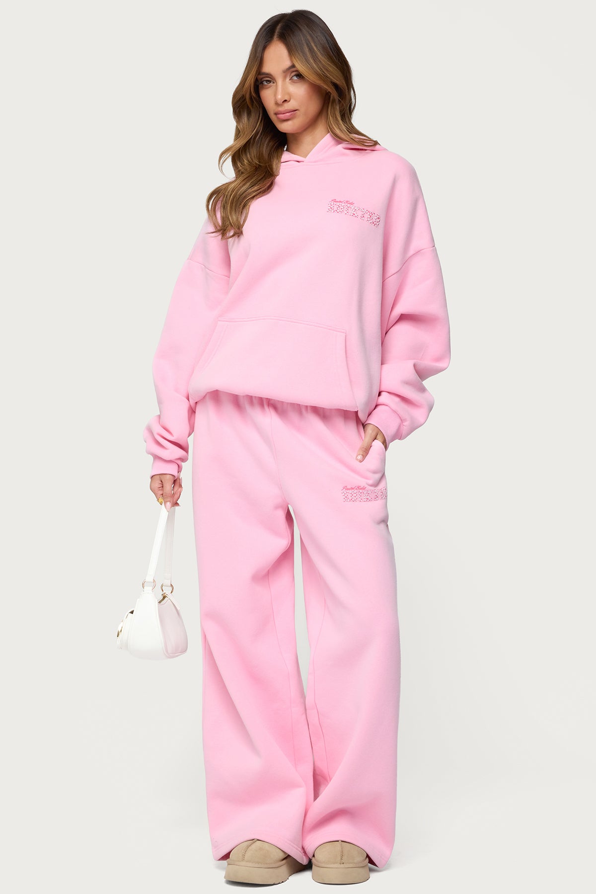 Pastel Edit Edikted Oversized Hoodie - Image 3