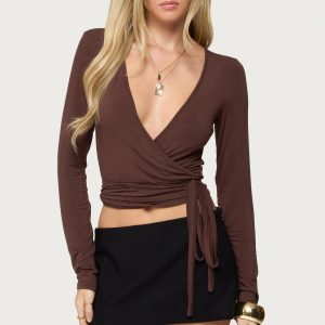 Malenna Wrap Top