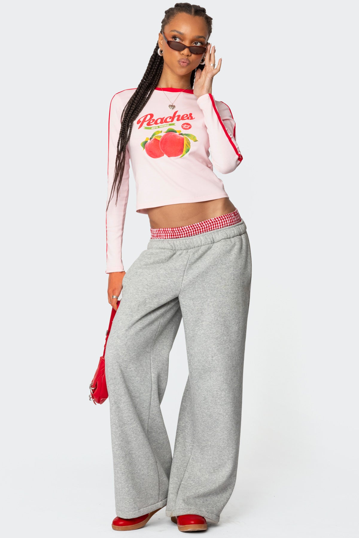 Peachy Long Sleeve T Shirt - Image 2