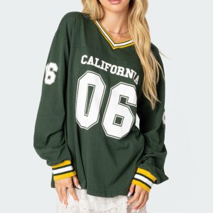 Cali Oversized Baseball T-Shirt