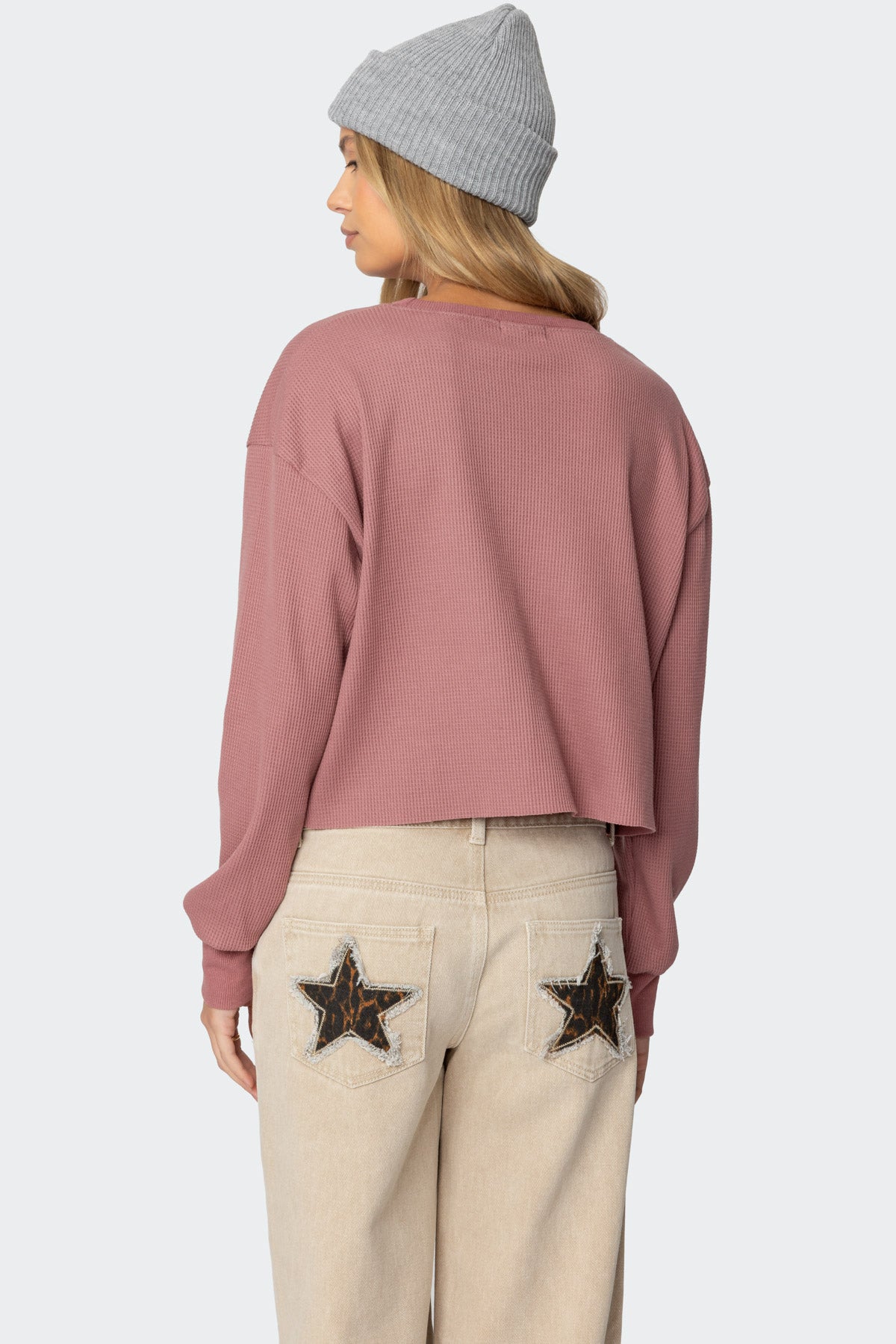 88 Waffle Long Sleeve T Shirt - Image 5