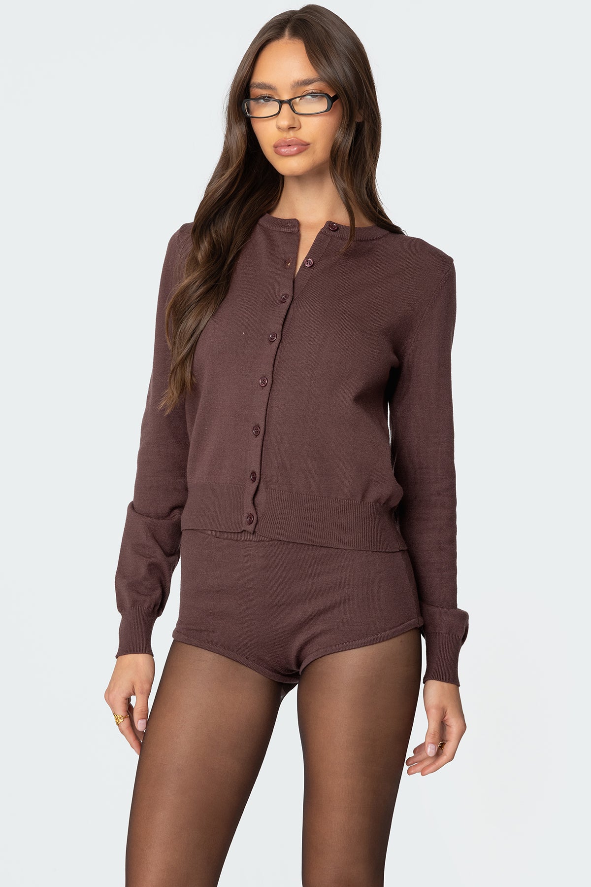 Ashlin Button Up Knit Cardigan - Image 3