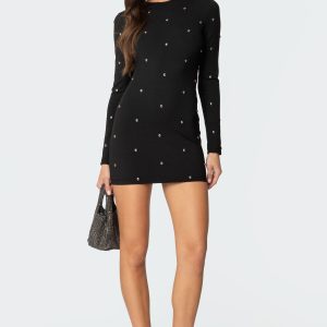 Solace Studded Mini Dress