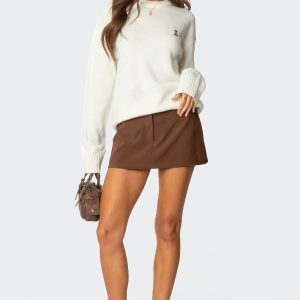 Marlie Tailored Micro Mini Skort