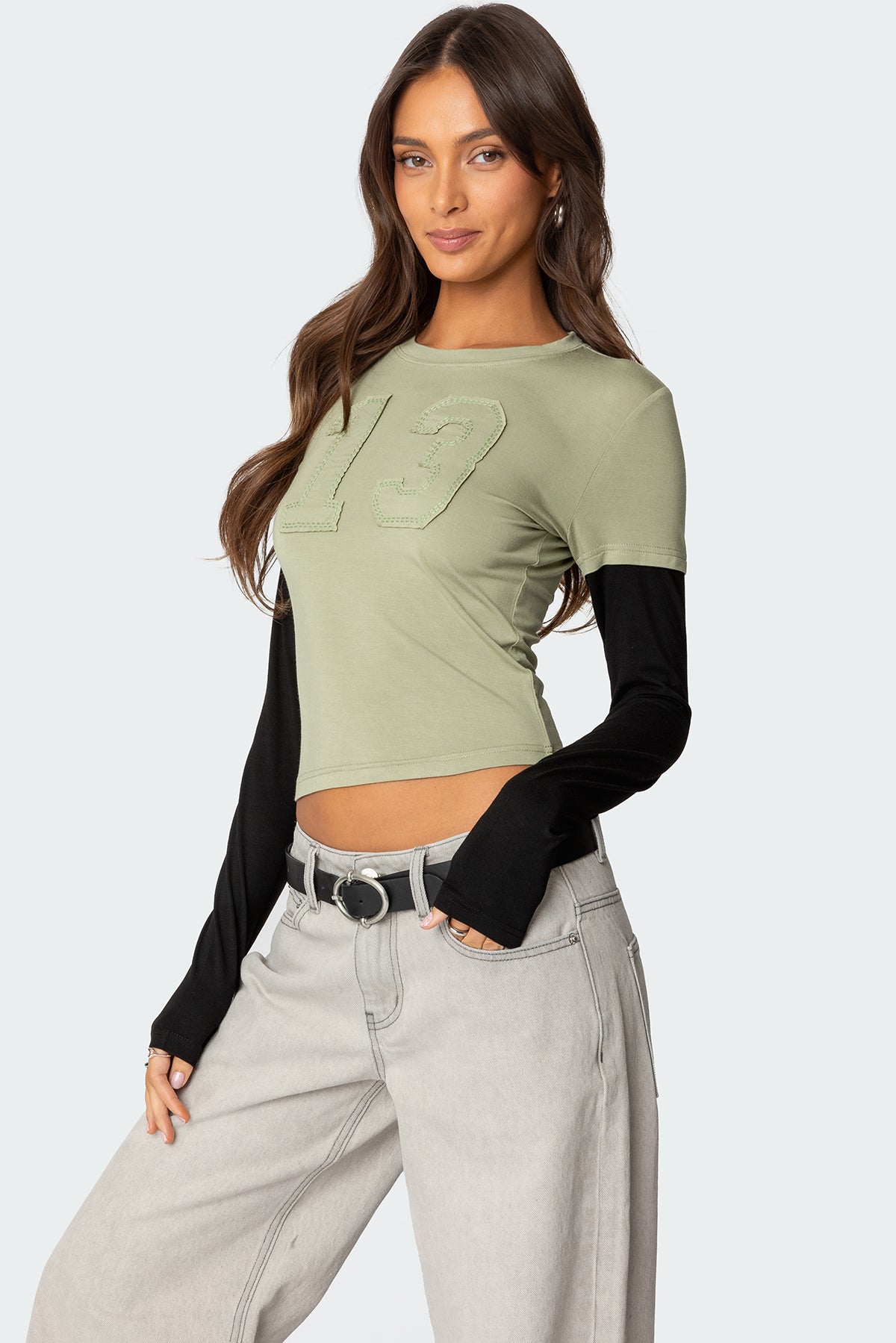 13 Layered Long Sleeve T Shirt - Image 3