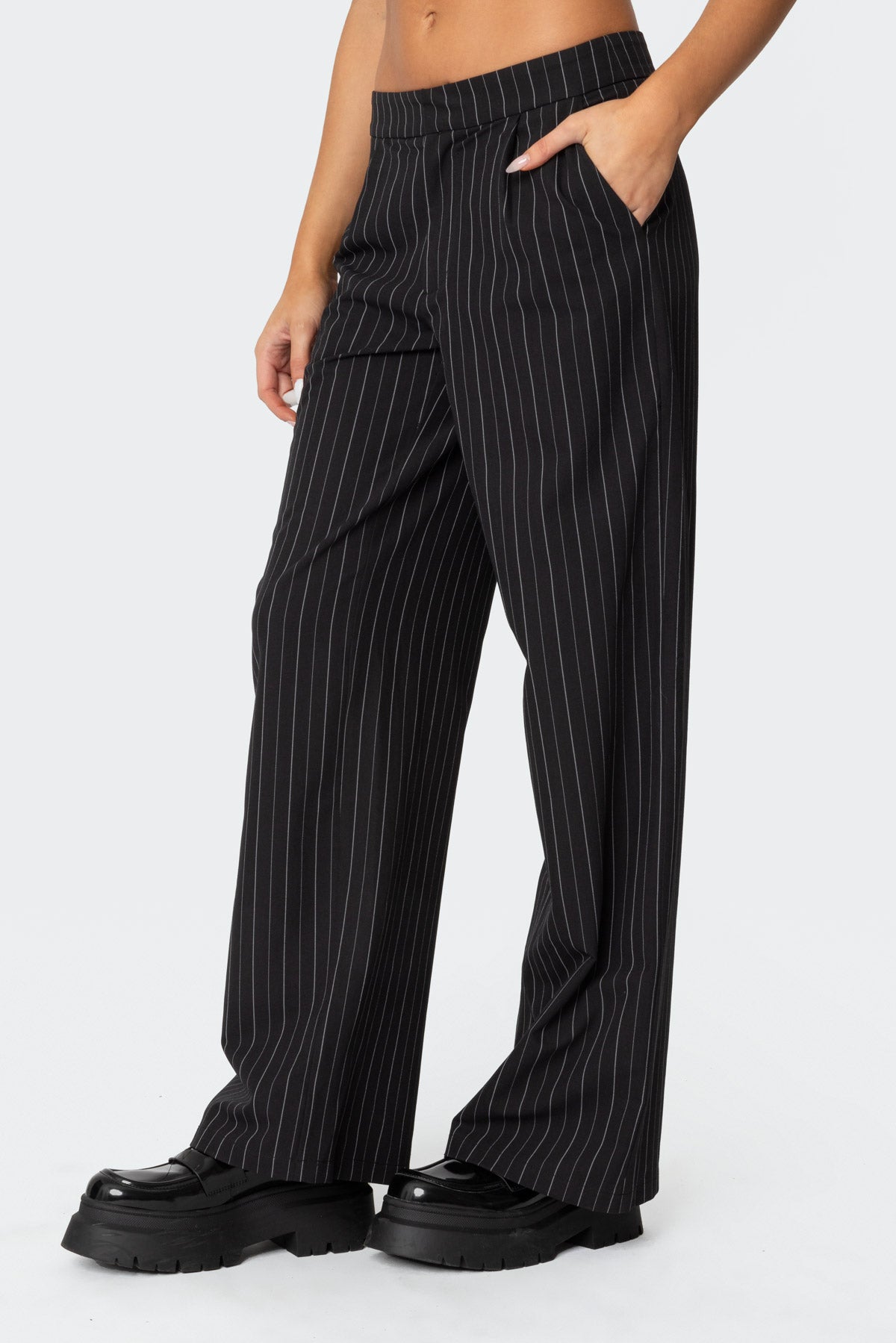 Aliza Pinstripe Pants - Image 4