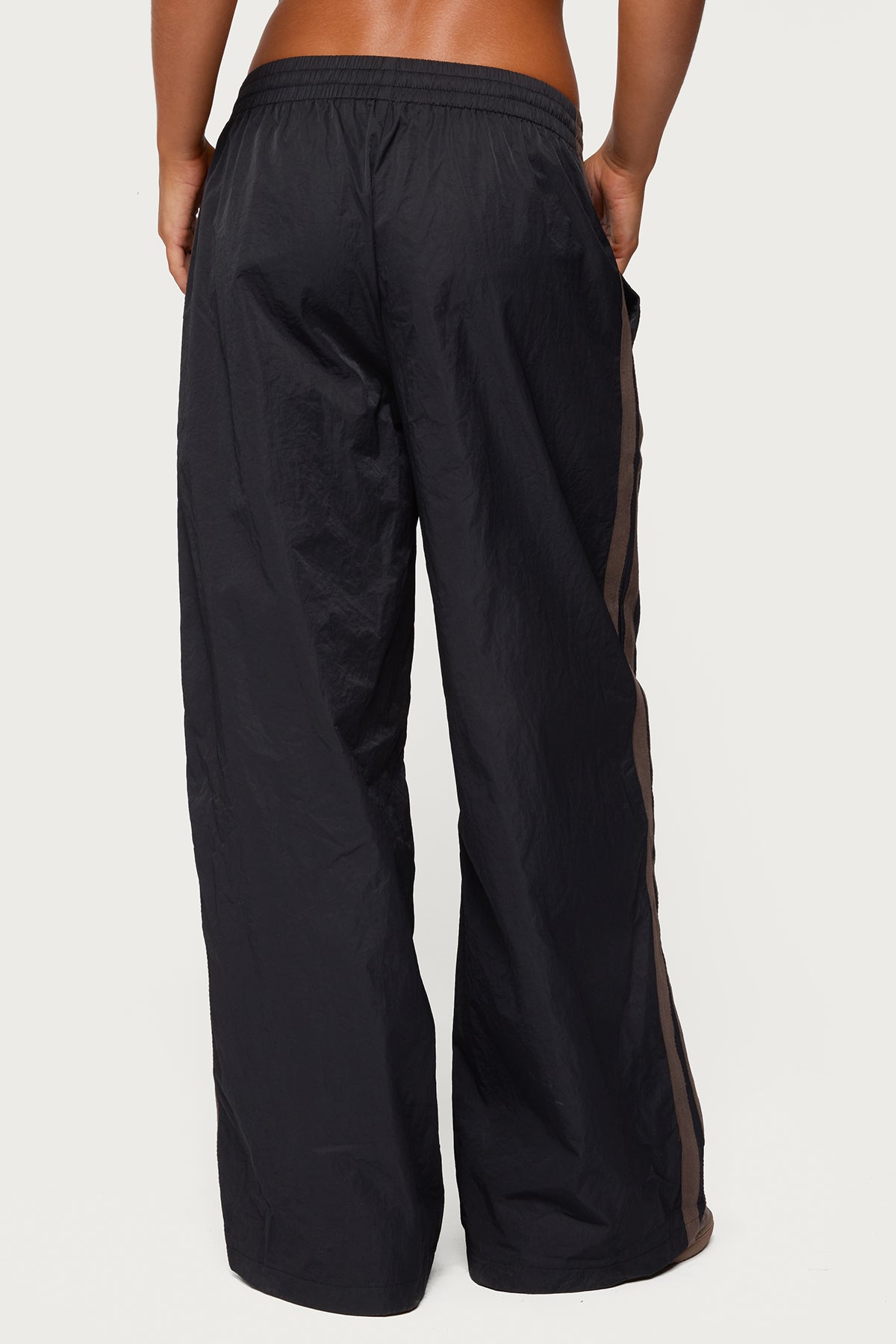 Kieran Stripey Nylon Track Pants - Image 5