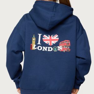 Love London Oversized Hoodie