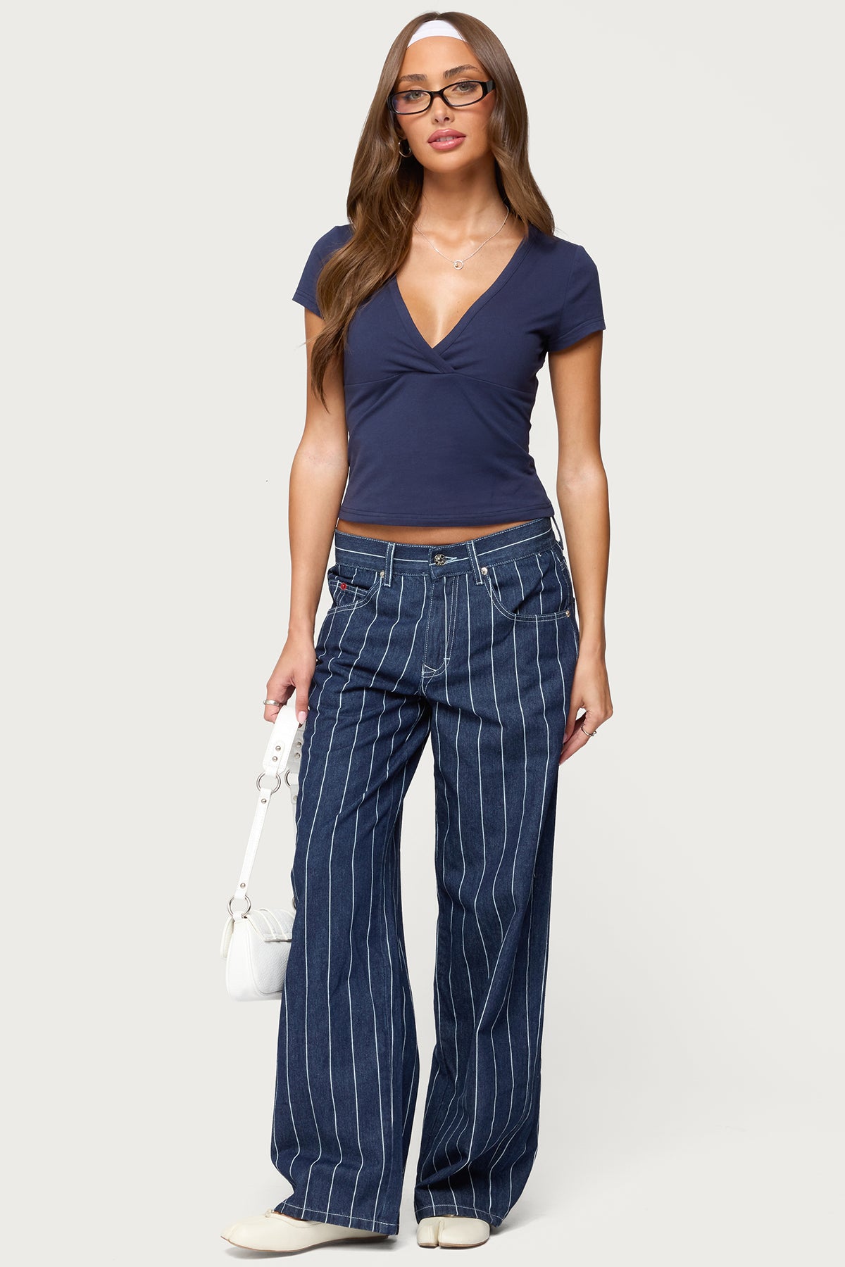 Merinda V Neck T Shirt - Image 2