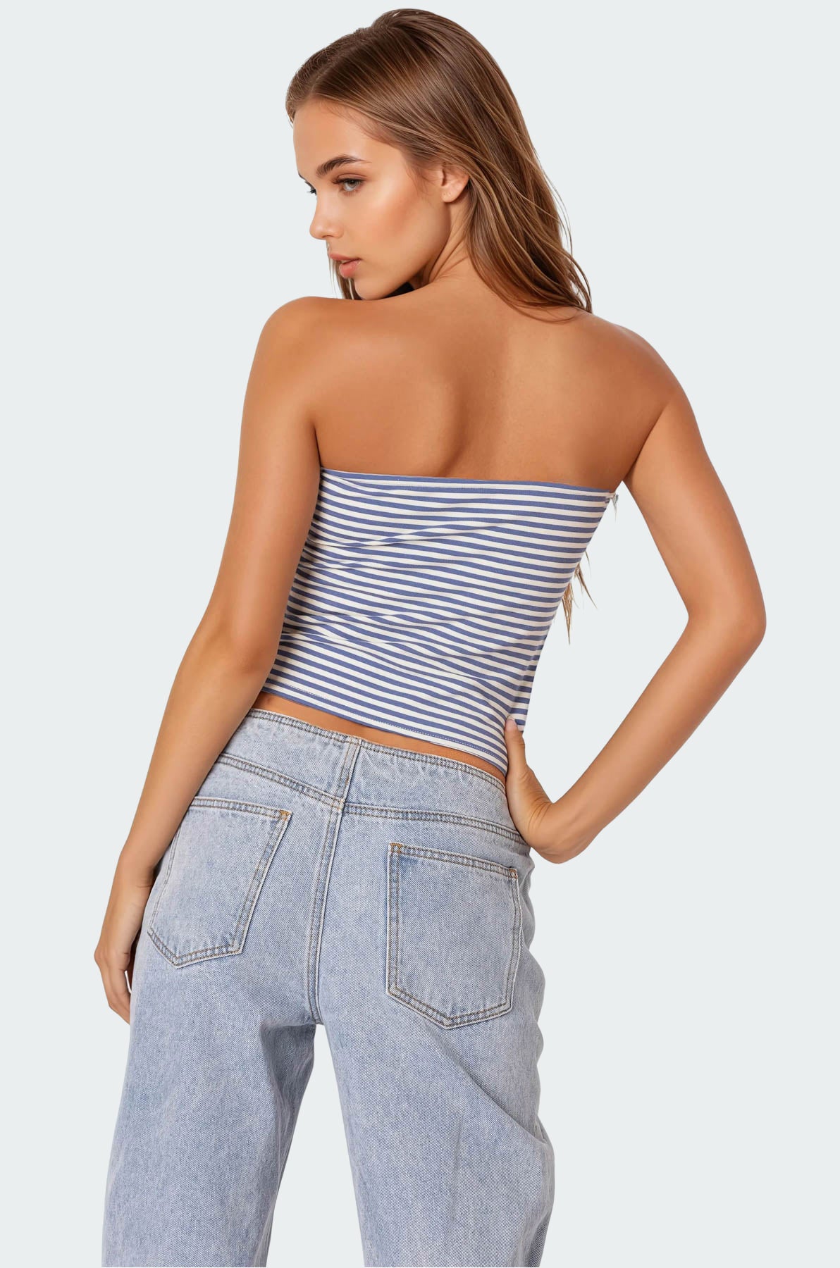 Lilah Striped Tube Top - Image 4