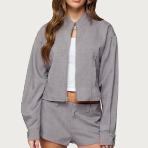 Roshelle High Neck Jacket