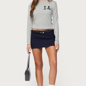 Wendie Tailored Mini Skort
