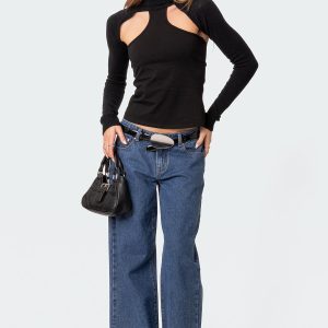 Turtle Neck Shrug Sweater