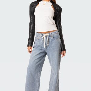 Wynn Low Rise Oversized Jeans