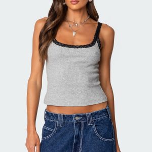 Jude Lacey Ribbed Tank Top